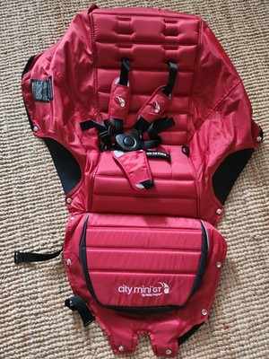 Baby Jogger City Mini GT Single Seat Stroller-Replacement Seat  RED *Fast Ship*