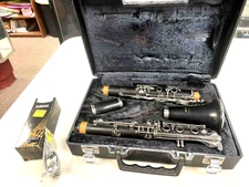 Super Nice Yamaha YCL-34 Bb Clarinet.. Complete Overhaul..New MP. w/ Xtras!
