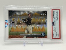 PSA 10 2024 Bowman Bowman AI Ethan Salas #BAI-14 Mini-Diamond Refractor /150