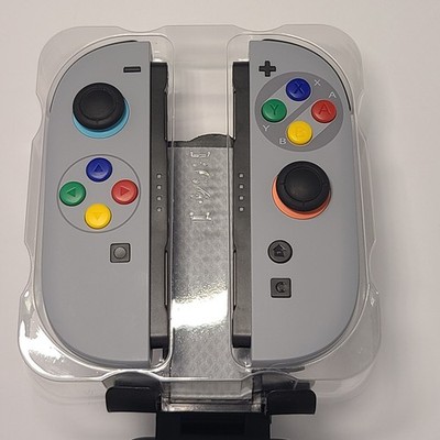 Custom Nintendo Switch  2 Joycons  Retro SNES Inspired Famicom Original Brand.