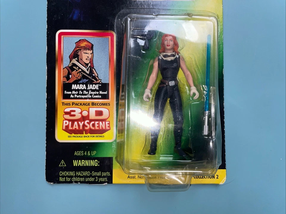 Lote de figuras de jade de Kyle Katarn Mara del universo expandido de Star Wars 1998 Foto 3 de 4