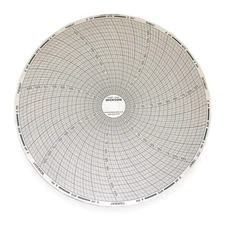 DICKSON C439 Circular Paper Chart, 7 day, 60 pkg 1PRV2