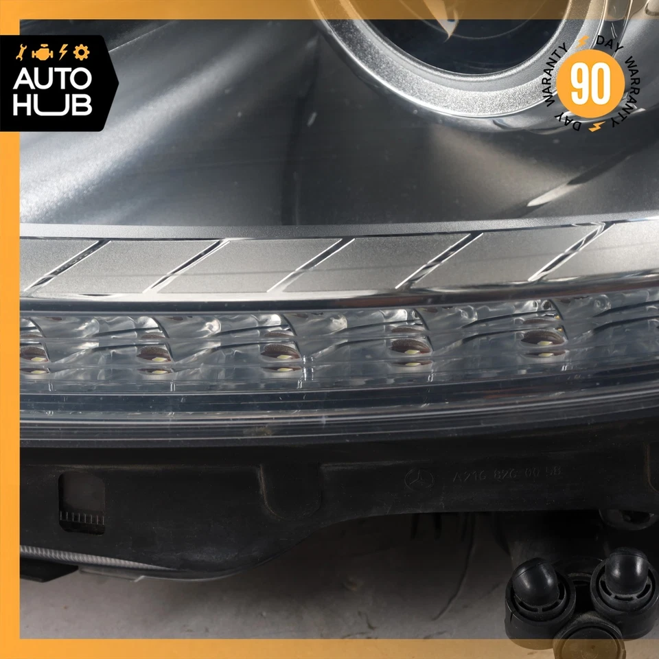 11-14 Mercedes W216 CL550 CL63 Left Headlight Lamp Bi-Xenon w/Night Vision OEM - Image 3 of 4