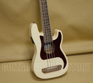 097-0583-505 Fender Fullerton Precision Bass Acoustic Elec Ukulele Olympic White