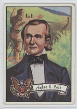 1972 Topps US Presidents James K Polk James Polk #11 0s4