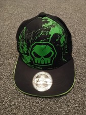 No Fear Cap Snapback  Fits Junior Size Black And Green
