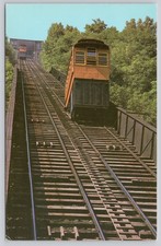 Duquesne Incline Pittsburgh PA Vintage Postcard Wonday Film Service