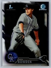 2016 Bowman Draft #BDC-36 Ben Bowden Chrome *ZB