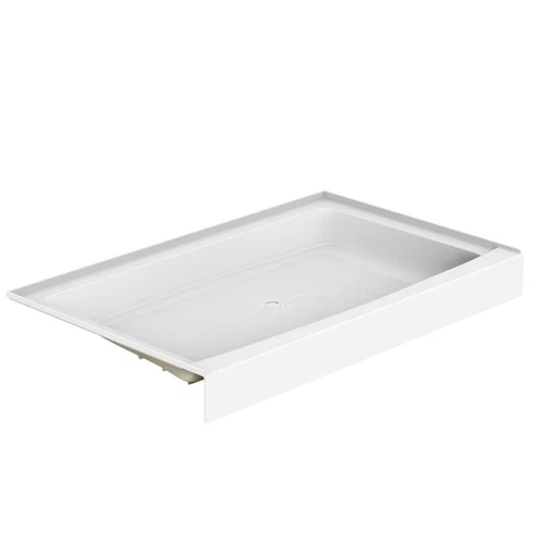 PROFLO PFSB5434 Morenci 54" x 34" Rectangular Shower Base - White - Picture 2 of 5