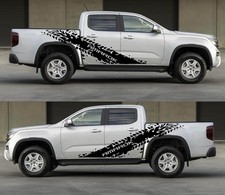 Fits Vw Amarok Side Door Decals 4x4 Tyre Track Graphics Utility Fits Vw Amarok Side Door Decals 4x4 Tyre Track Graphics Utility