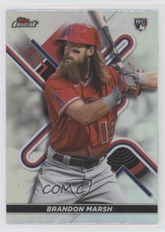 2022 Topps Finest Refractor Brandon Marsh #11 c4i