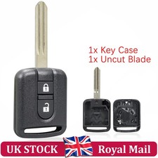 For Nissan Micra K12 2002-2006 2007 2008 2009 2010 Remote Key Fob Case Shell 2B