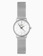 Limit Classic 28mm Womens Round Silver Analogue Watch with Mesh Strap RRP £29.99