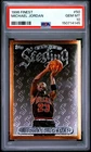 1996 TOPPS FINEST #50 MICHAEL JORDAN PSA 10