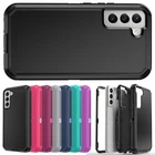 For Samsung Galaxy S21 S22 S23 S24 FE S25 S26 Case Heavy Duty Triple Layer Cover