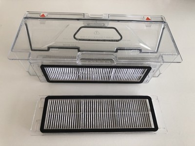 OEM Click In Dust Bin + 2 Filters : Roborock Xiaowa Robot Vacuum Cleaner CDZ03RR