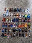 Lego Minifigure Large Lot of 58 | Star Wars Ninjago D&D Pirates of the Caribbean