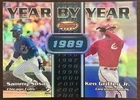 2000 Bowman’s Best 1989 Year By Year Ken Griffey / Sammy Sosa Refractor Card YY1