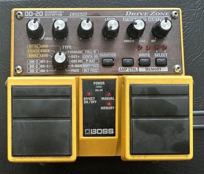 Boss OD-20 Overdrive/Distortion 2005 - Present - Yellow