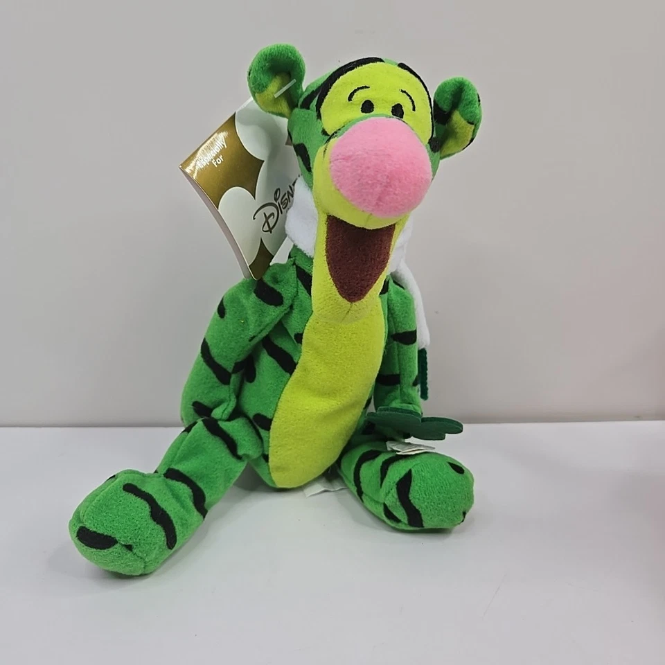 Set of 4 Disney Bean Bag Plush Tigger February March September October Harvest - Image 4 of 4