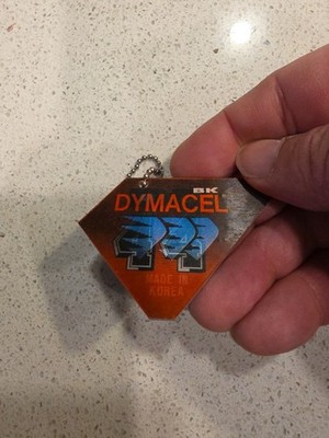 Rare BK Dymacel DC 44 Korea Shoes Hologram Keychain Basketball Shoe Clip Tag