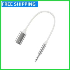 Sleek USB-C to 3.5mm Male Headphone Adapter - Plug and Play for Laptops  Phones