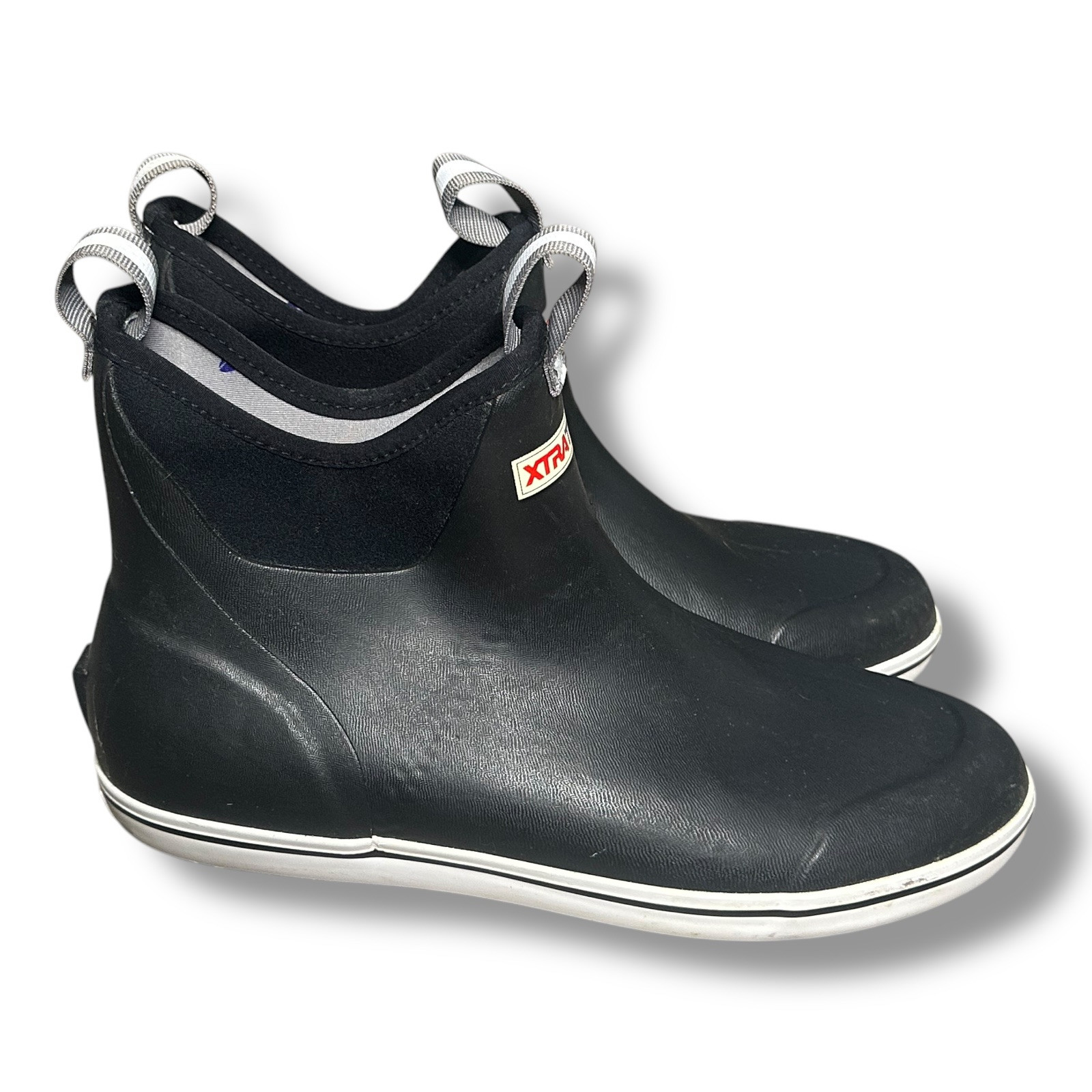 Xtratuf Men's 6 Inch Ankle Deck Boot - Black Size 12