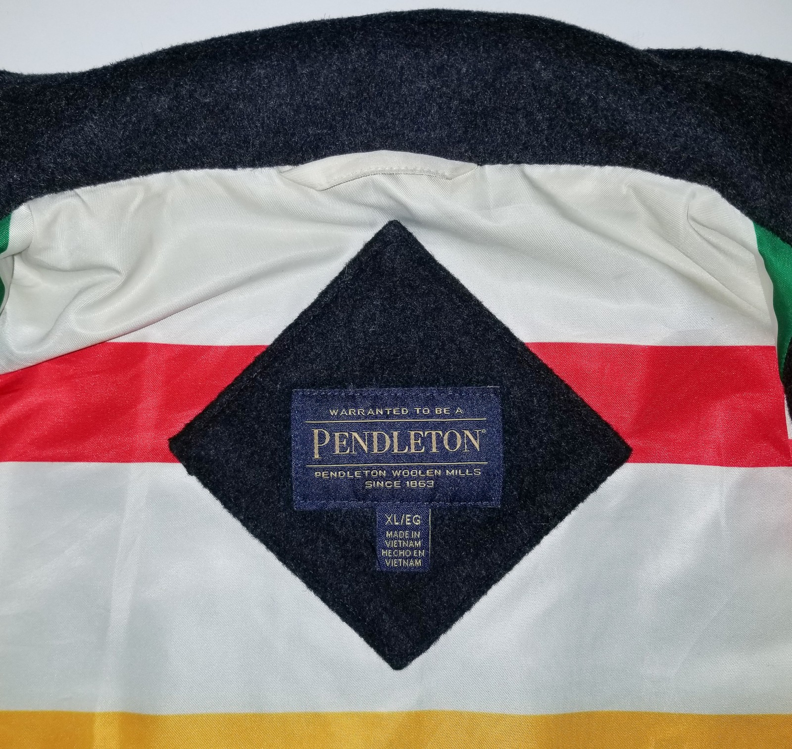 Pendleton Cascade Wool Campbell Jacket Gray Hudso… - image 6