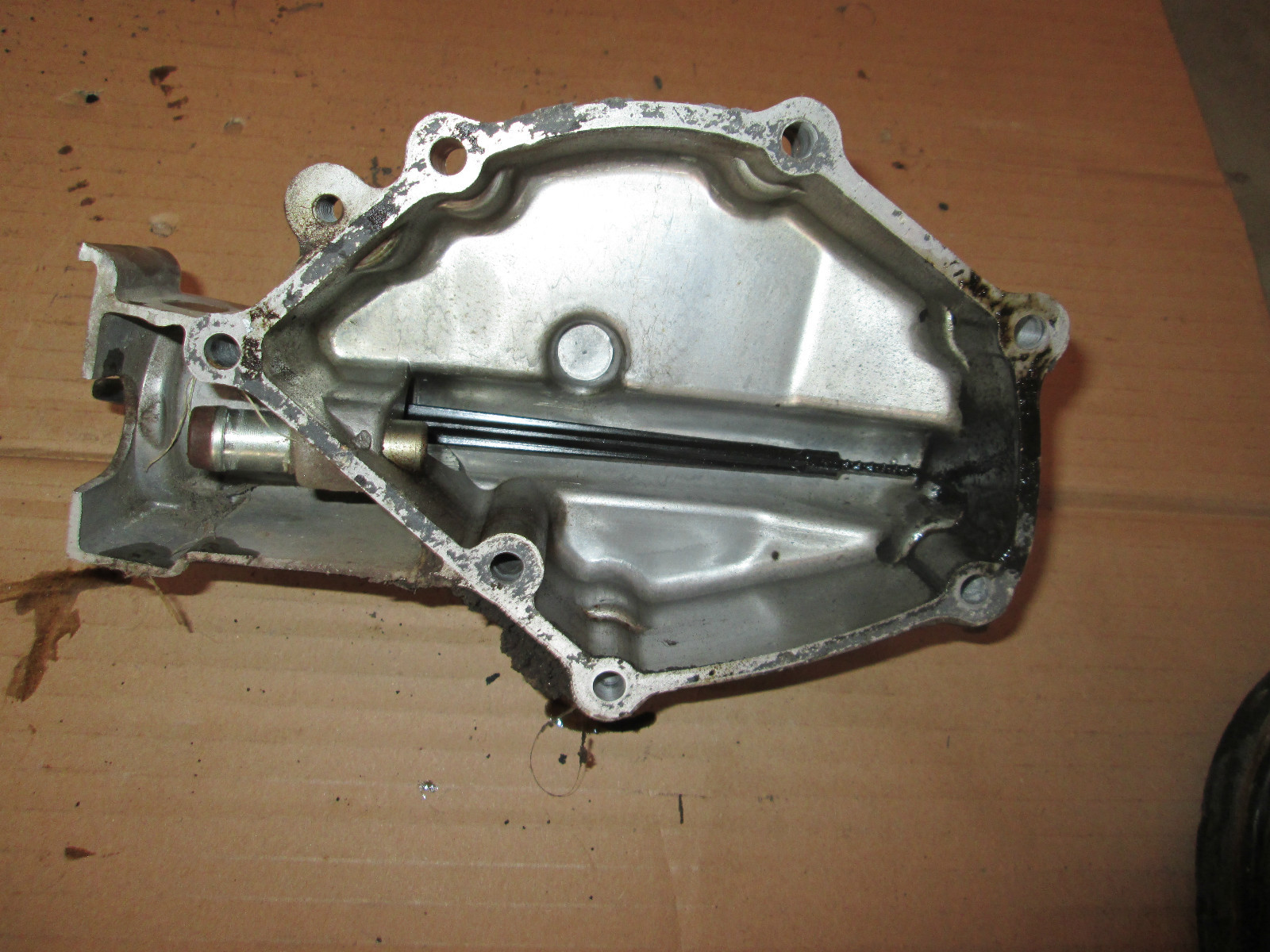1980 Honda Custom CB750 CB 750C 750 oil pump cover dip stick engine
