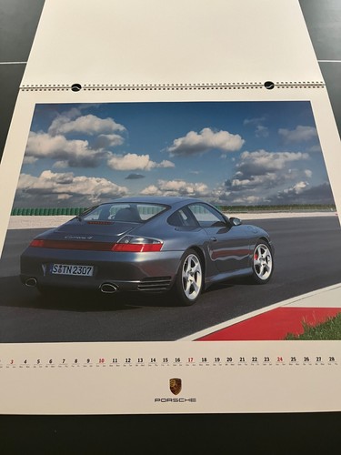 Vintage Vollfarbfotografie 2003 Porsche in Leipzig Werkskalender - Bild 5 von 6