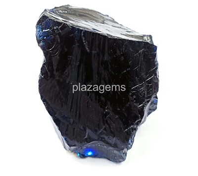 1548 Ct Natural Royal Blue Tanzanite Transparent Certified Rough Gemstone 4NUK