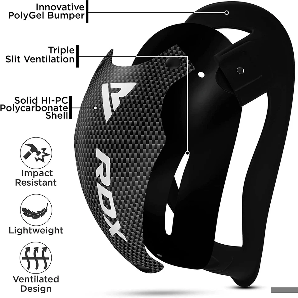 Protector de ingle de boxeo de RDX, almohadillas de Muay Thai, protector de ingle, taza de boxeo MMA Foto 4 de 4