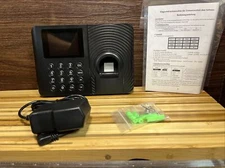 Biometric Fingerprint Checking-in Attendance Machine Employee Time Clock New