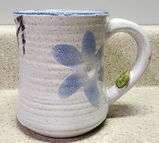 NEW YOUNG’S INC. POTTERY FLORAL COFFEE MUG
