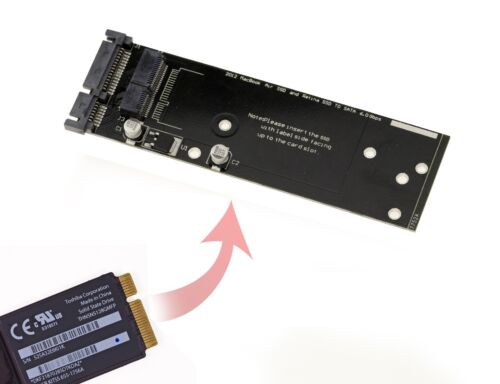 Adaptateur SATA pour SSD Macbook Pro Retina A1398 MC975 MC976 - Picture 1 of 3