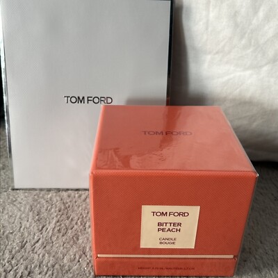 Tom Ford Bitter Peach Kerze nagelneu versiegelt mit Geschenktüte 