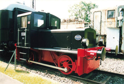 Foto Lok DI Deutz AYL514 Diesellokomotive im DDM 06/2003 ca. 10x15cm V4065e