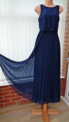 coast navy odetta maxi dress