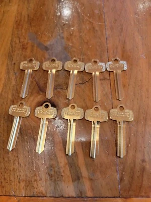 2pk of JMA Keyway A, Type 7 Pin Key Blanks.