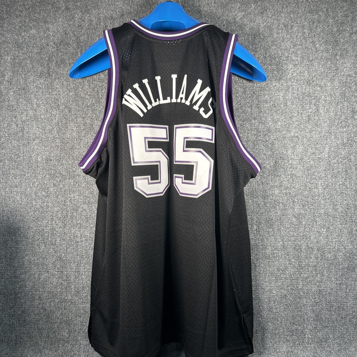 Mitchell & Ness Jason Williams Jersey Kings 55 Mens Size 5XLB