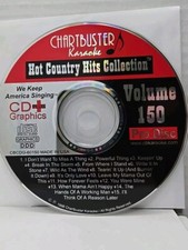 Chartbuster Karaoke CD Graphics Hot Country Hits 150 - CBCDG-60150 - 15 Songs