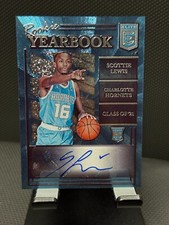2021-22 Donruss Elite Scottie Lewis Rookie Yearbook Auto #RY-SLE Hornets