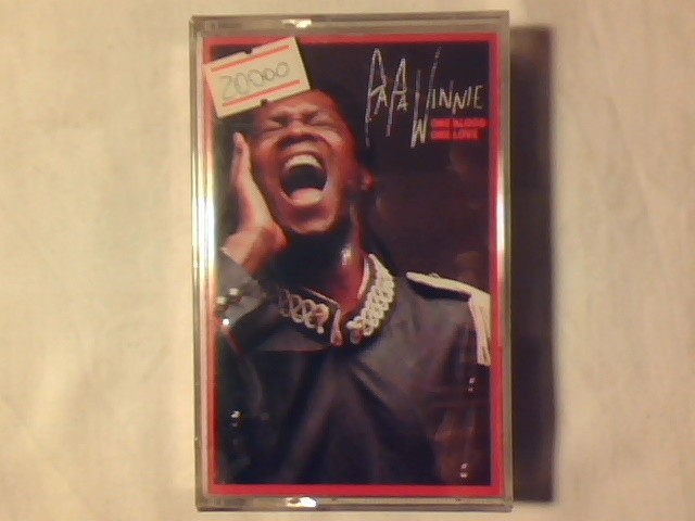 PAPA WINNIE One blood one love mc cassette k7 ITALY SIGILLATA SEALED!!!