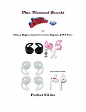2-pr Ear Hooks Silicone in-ear Earbuds Cover for Airpods X3N0 Asst'd Colors