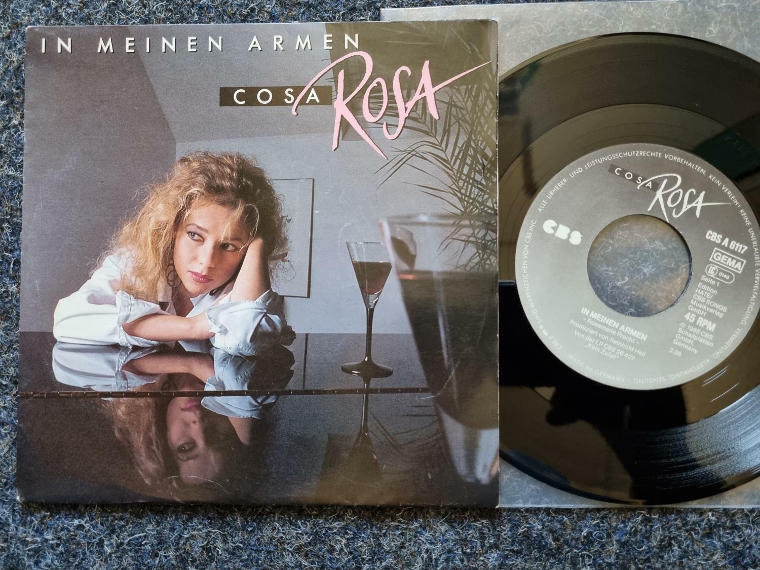 7"" Single Vinyl Cosa Rosa - In meinen Armen