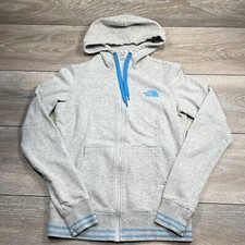 The North Face Women's XSmall Gray Long Sleeve Hoodie Full Zip Jacket