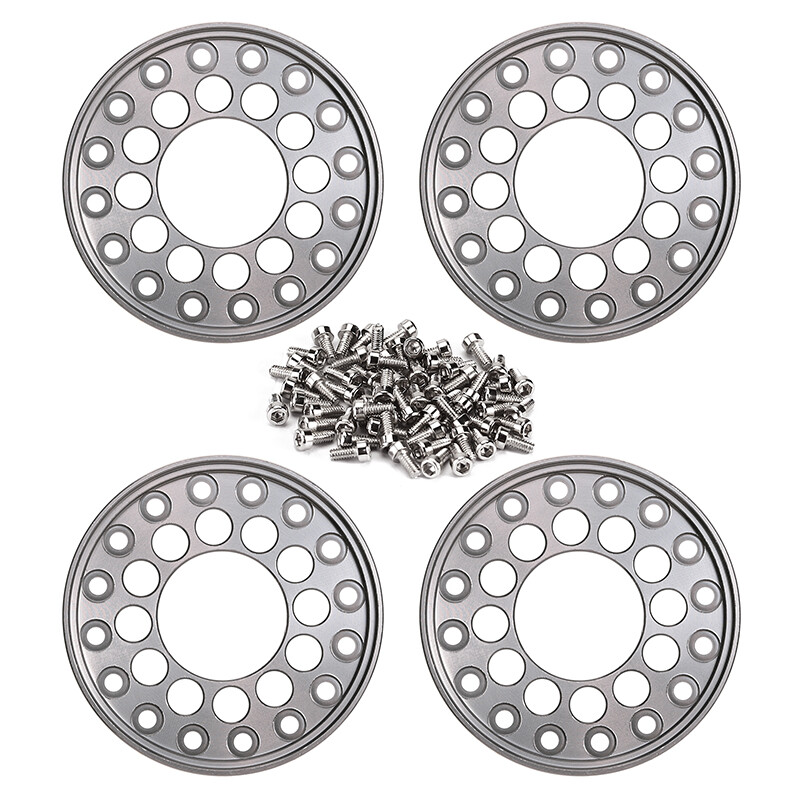 INJORA CNC Outer Beadlock Rings for AX24 SCX24 1.0
