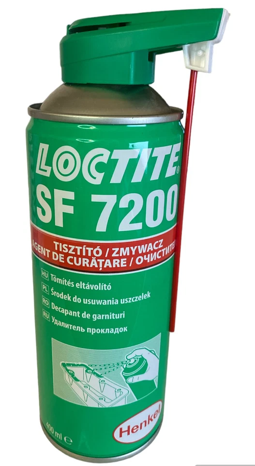 Loctite SF 7200 Parts Cleaner-gasket remover. Removes gasket sealants in 15min