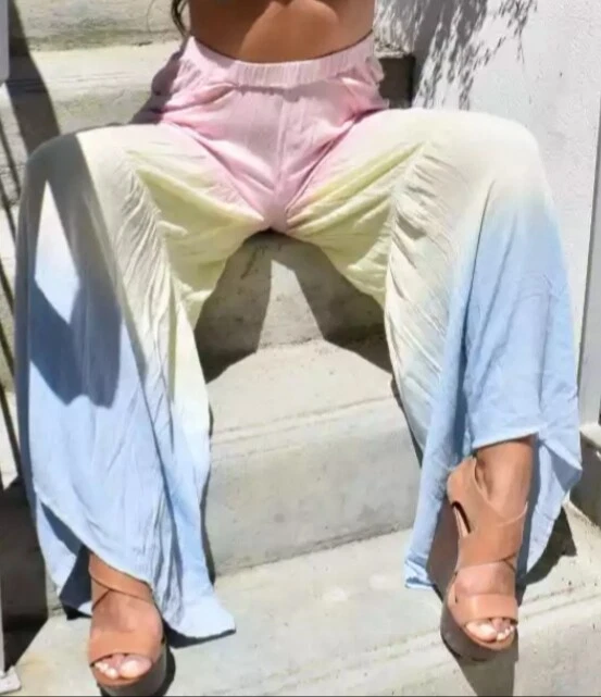 Tie Dye Boho Long Pant - FREE SHIPPING