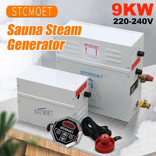 3-15KW Steam Generator Shower Sauna Bath Home Spa & ST-135 Controller Humidifier - Picture 1 of 17